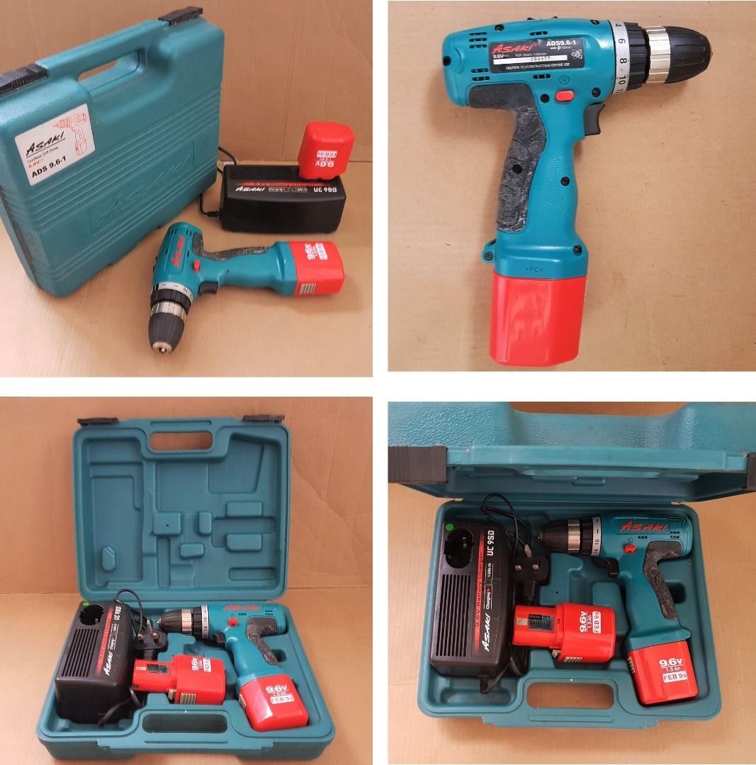 Asaki on sale cordless drill