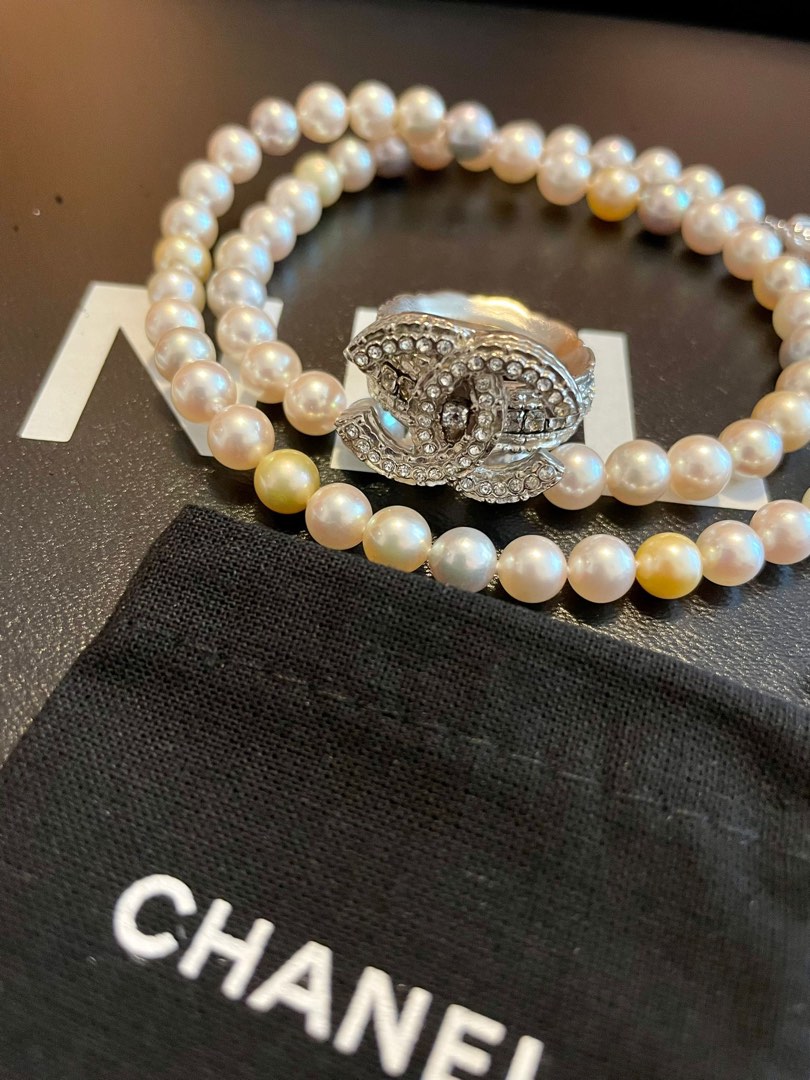 Chanel Vintage Rare Famous Pearl Huge Dangly Authentic Necklace!! MINT! |  eBay