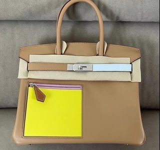 Jual Hermes Birkin 25 Vert Amande Togo PHW Z Original dengan Harga Terbaik