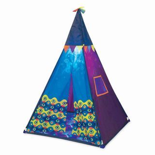 [B. Toys by Battat] Teepee Starry Sky Tent - Indoor Play Tent ( Blue )