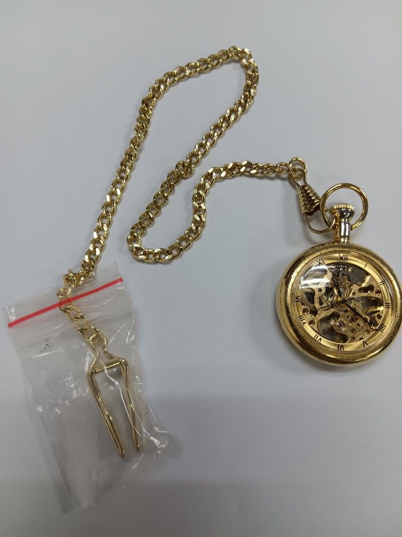 Gold watch gold discount chain