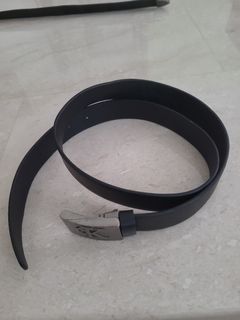 Hockenheim belt Louis Vuitton Grey size 90 cm in Suede - 30269574