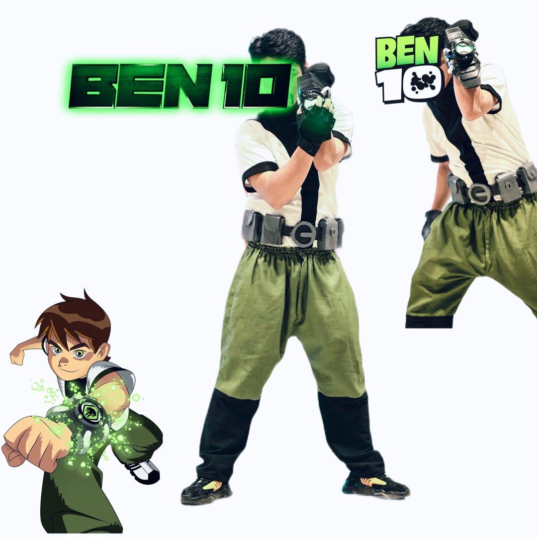 ben 10 costume for rent, Men's Fashion, Tops & Sets, Sets & Coordinates ...