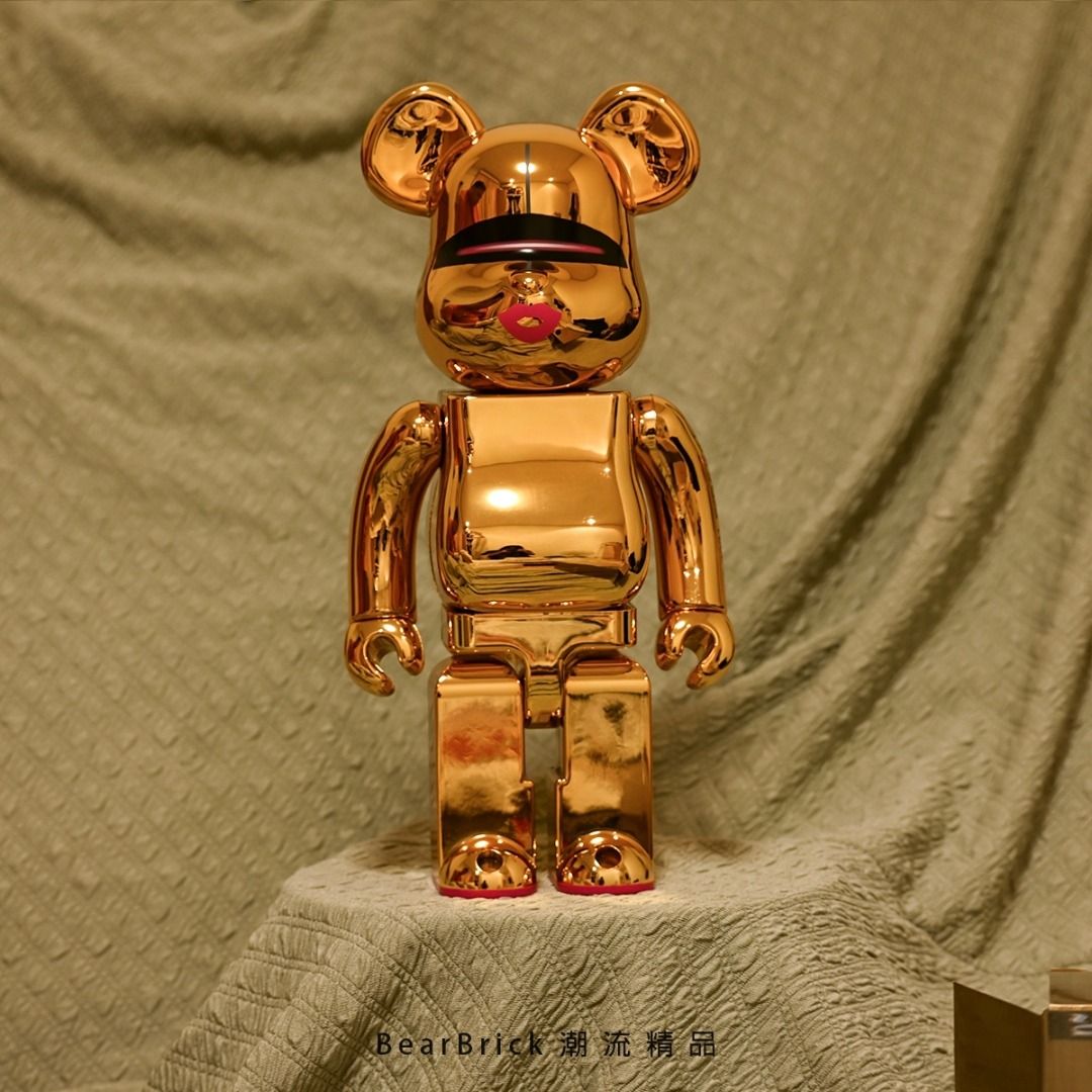 BE@RBRICK SORAYAMA × 2G GOLD 100％ u0026 400％-