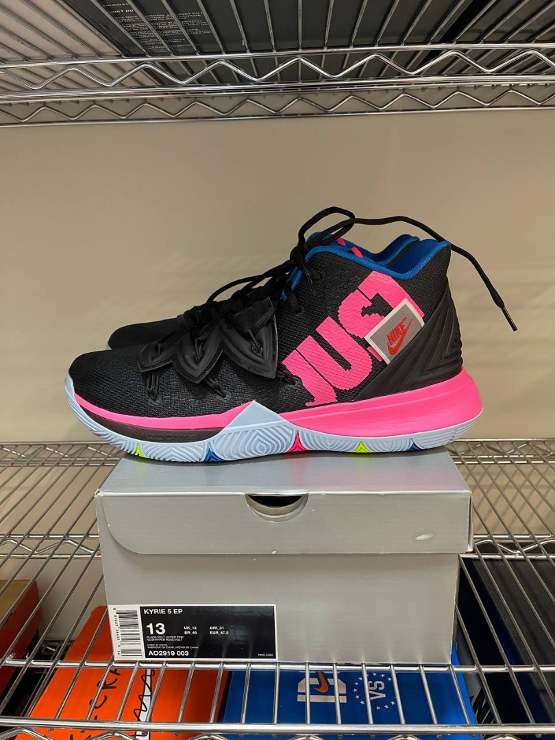 BIG SIZE SELECT 二手】Nike Kyrie 5 Just Do It AO2919-003 US13, 他