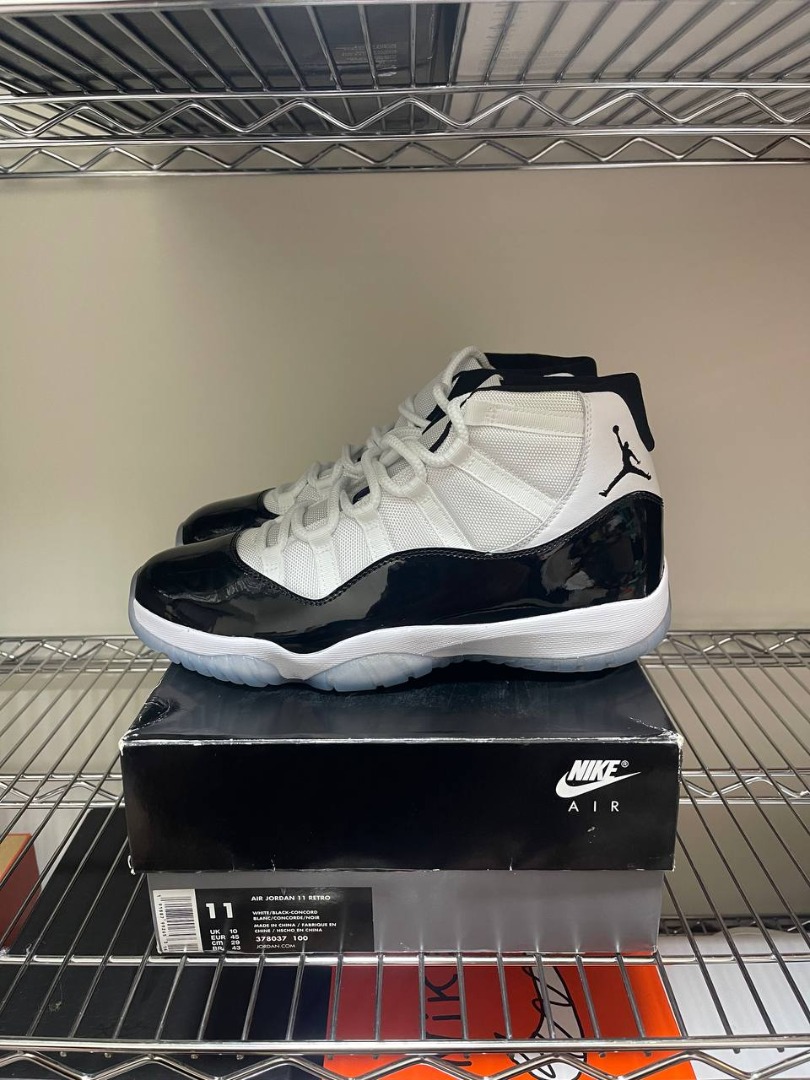 【BIG SIZE SELECT】Jordan 11 Retro Concord (2018) 378037-100 US11