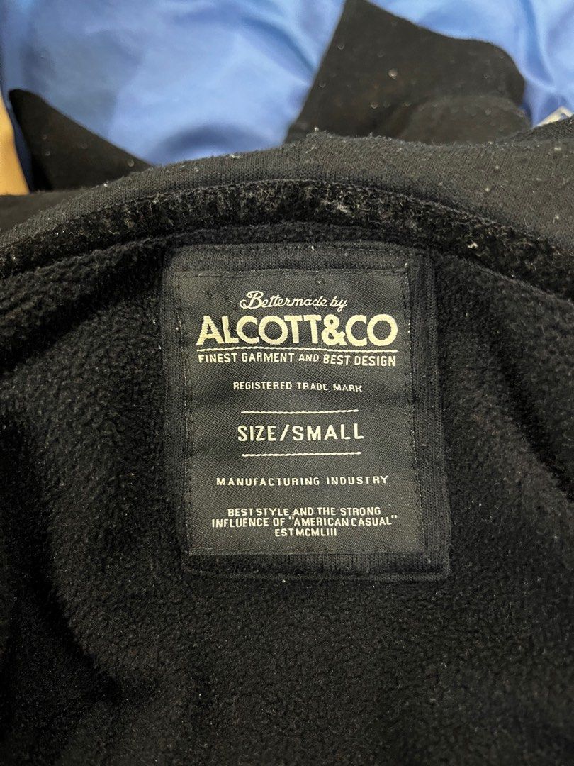 Cotton zip hoodie, Alcott