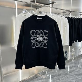 BN Authentic Loewe Embroidered Crew Neck Sweatshirt