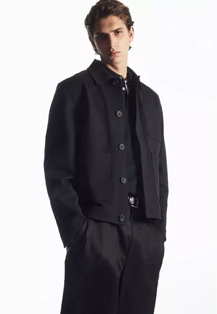BN COS Cotton Twill Utility Jacket XS Men s Fashion Coats Jackets and Outerwear on Carousell