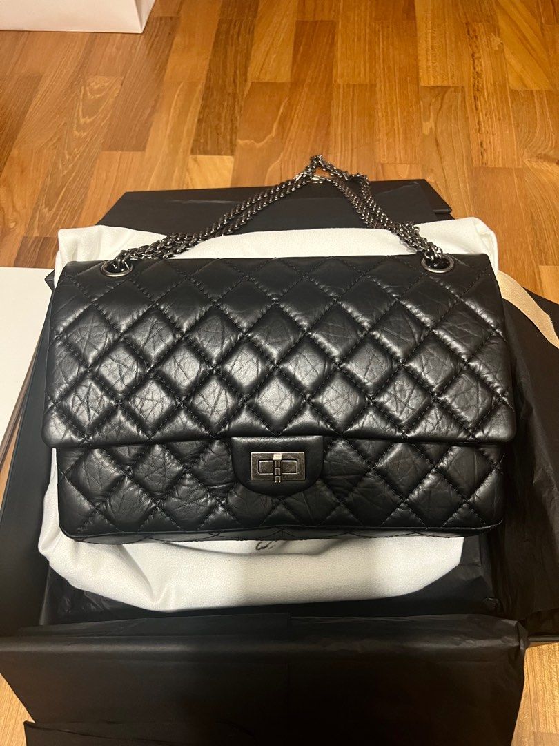 Chanel reissue on sale ruthenium hardware