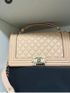 Chanel Le Boy GHW WOC, Luxury, Bags & Wallets on Carousell