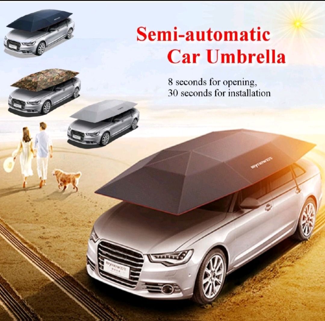 UV Car Sunshade Umbrella, Car Accessories, Accessories on Carousell