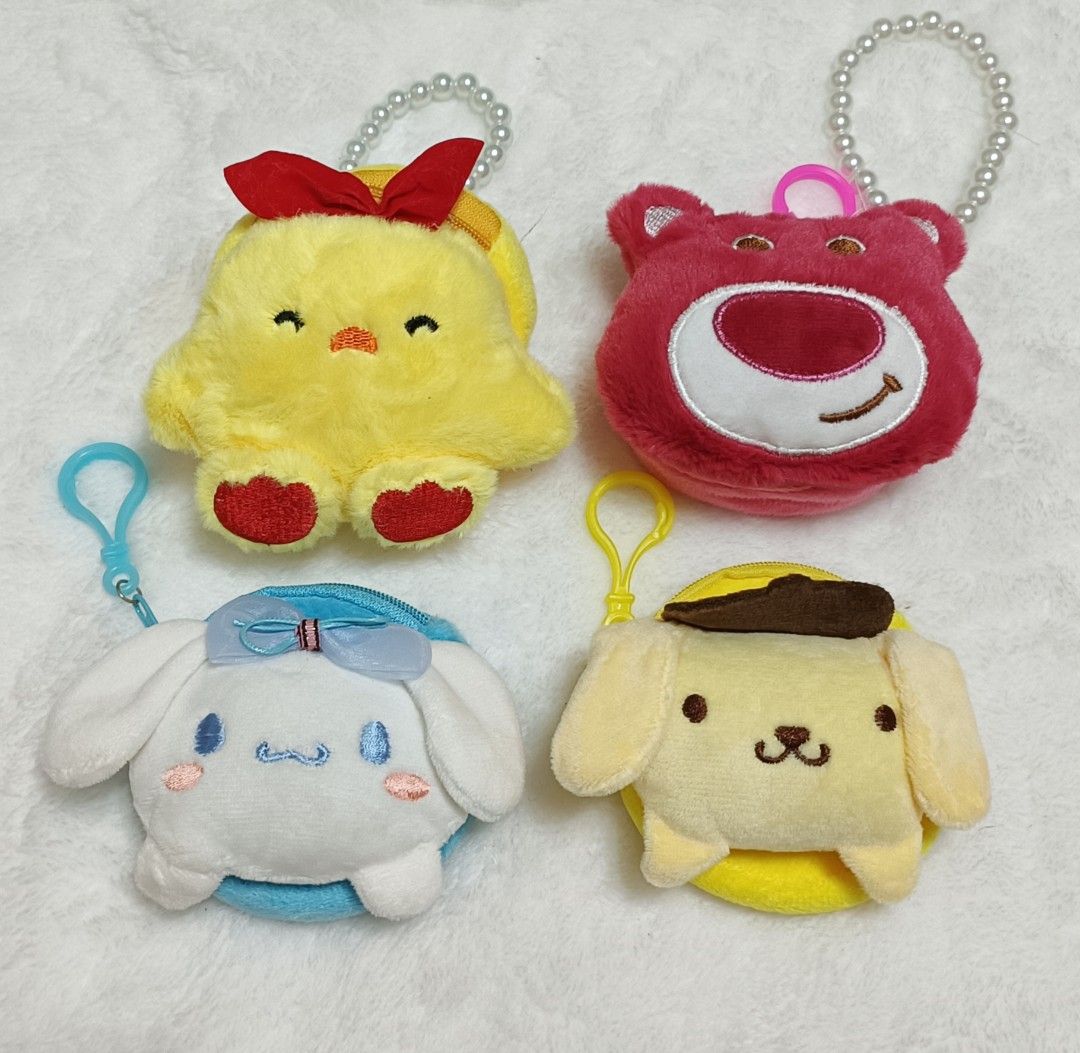 Furry coin purse sales