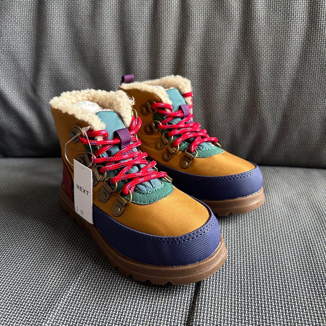Authentic NEXT Brand New Kids Winter Snow Boots Size UK9 US10 EU26.5