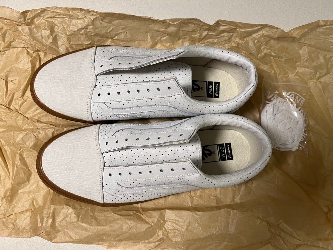 White vans wide outlet