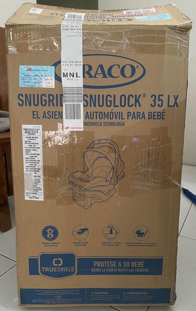 BRANDNEW Graco SnugRide SnugLock 35 LX featuring TrueShield