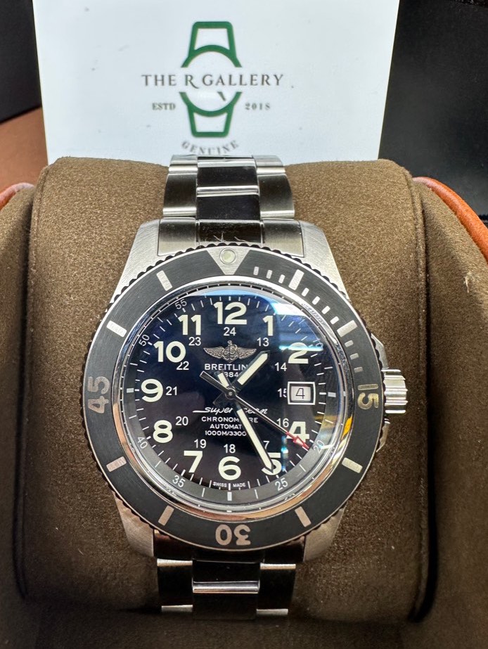 Breitling Superocean II 44mm A17392D71B1A1 Men s Fashion Watches Accessories Watches on Carousell