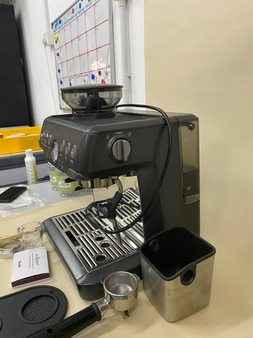 BREVILLE BES870 BARISTA EXPRESS ESPRESSO MACHINE, TV & Home Appliances