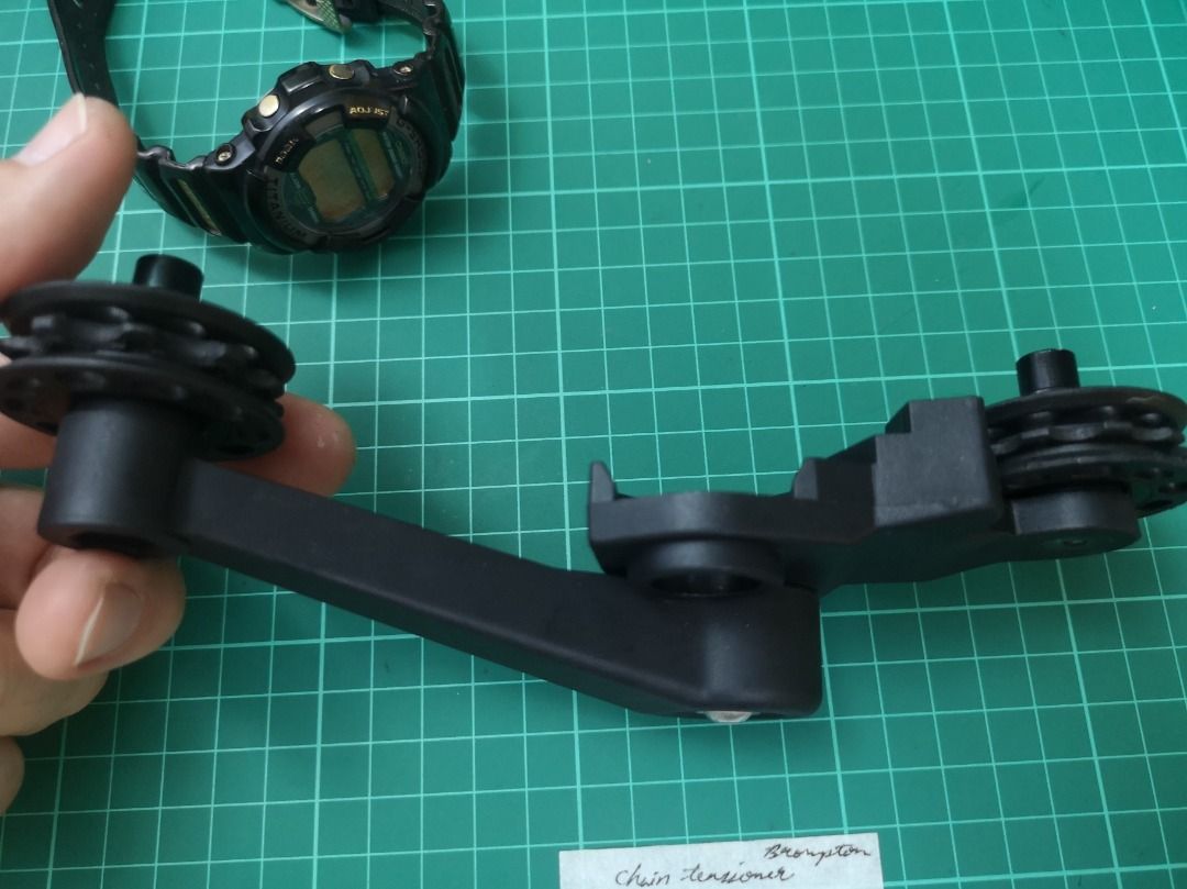 Brompton chain tensioner with Ridea bearing type jockey wheels for 2