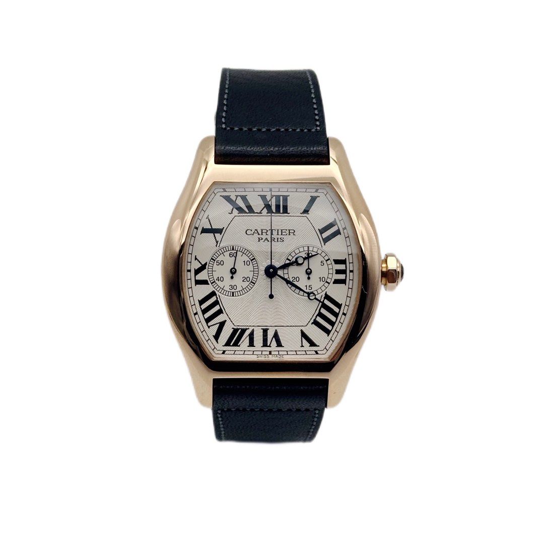 Cartier Privee Tortue XL Monopusher Chronograph Rare W1547451 W 15474510
