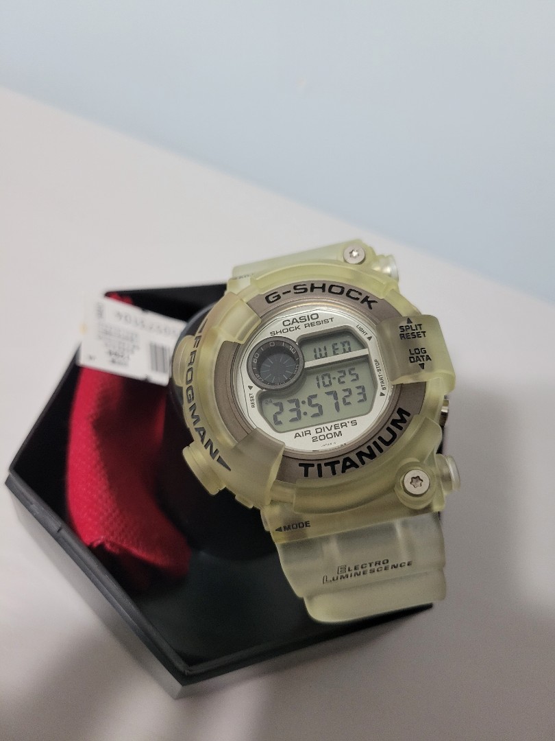 Casio G-Shock Frogman DW-8200WC-7A, 男裝, 手錶及配件, 手錶- Carousell