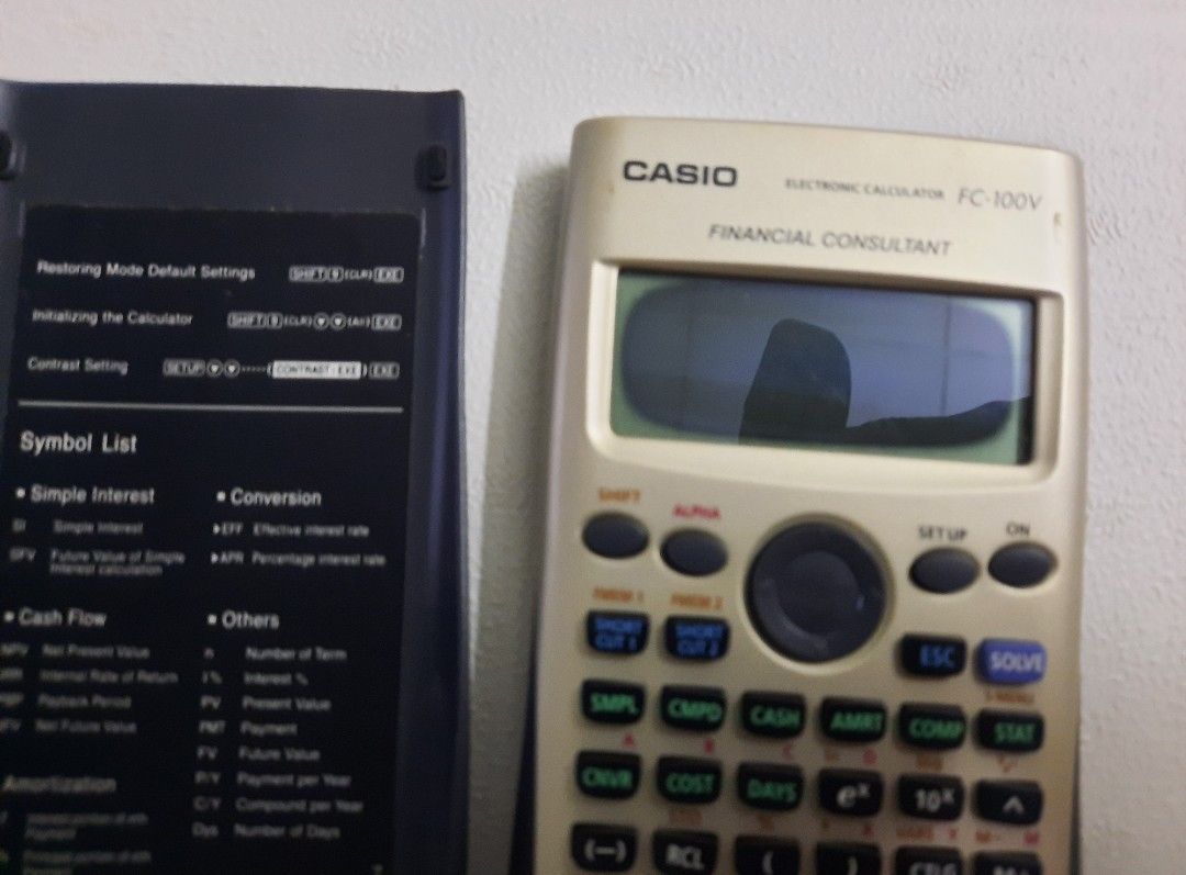 Casio fv100v hotsell