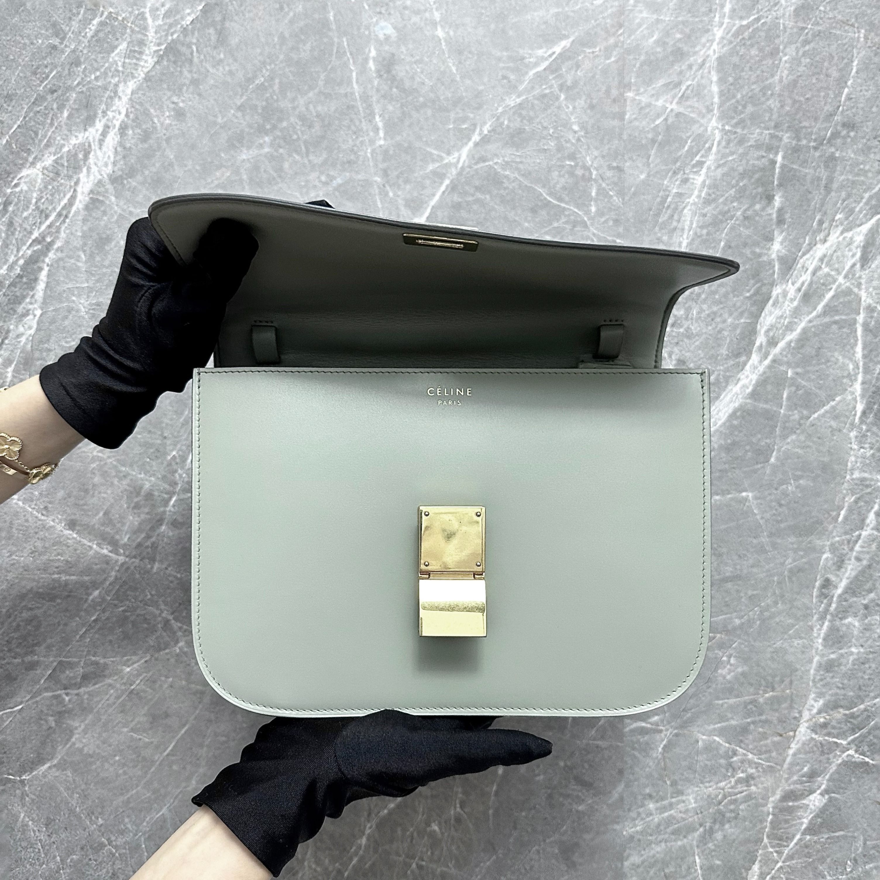 Celine box grey online