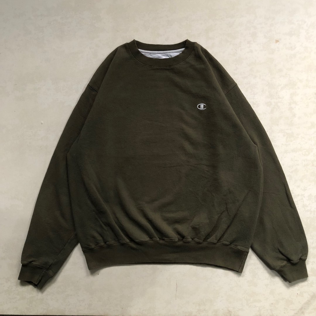 Champion sweater brown clearance grey