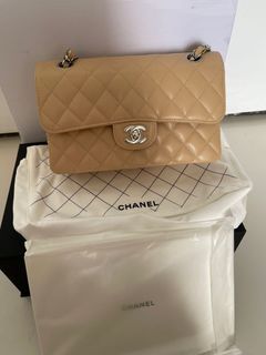 Chanel Small Classic Double Flap Red Caviar Light Gold Hardware – Madison  Avenue Couture