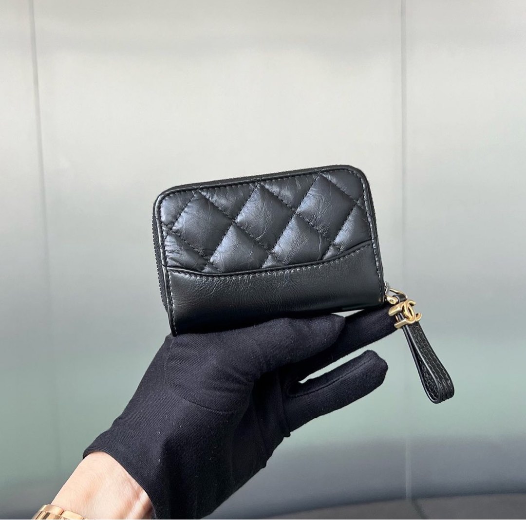 Chanel Denim Gabrielle Clutch with Chain | Vivrelle