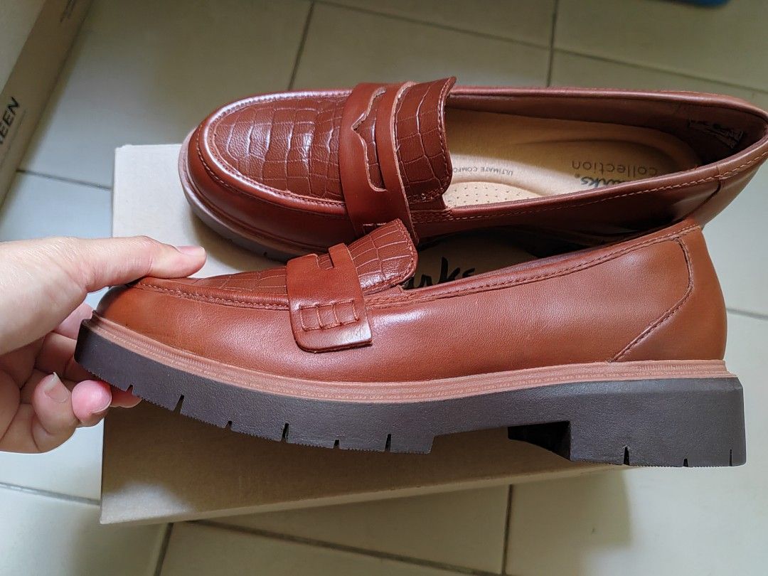 Clarks womens platform shoes on sale