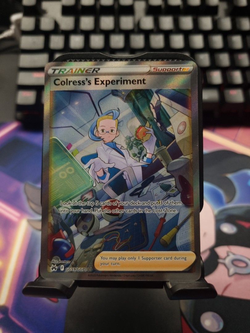 Colress experiment GG59/70 (Crown zenith) Pokemon, Hobbies & Toys, Toys ...