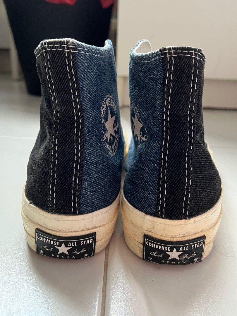 Converse All Star Denim Women s Fashion Footwear Sneakers on