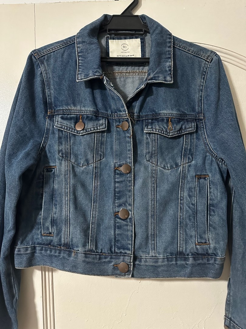 Cotton On Denim Jacket Women s Fashion Coats Jackets and