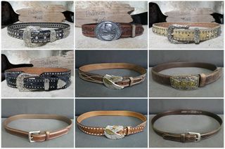 COWBOY BELTS AND BUCKLE FOR SALE