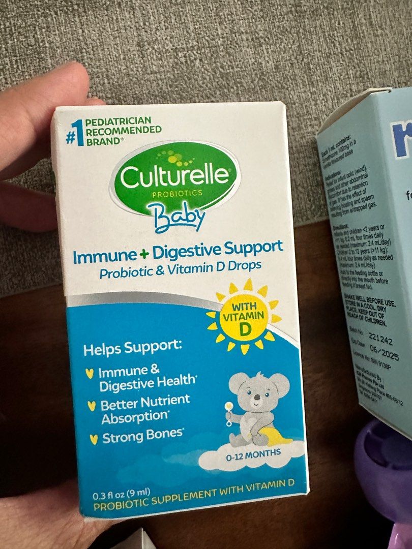 Culturelle probiotics with vitamin D babies toddlers, Babies & Kids