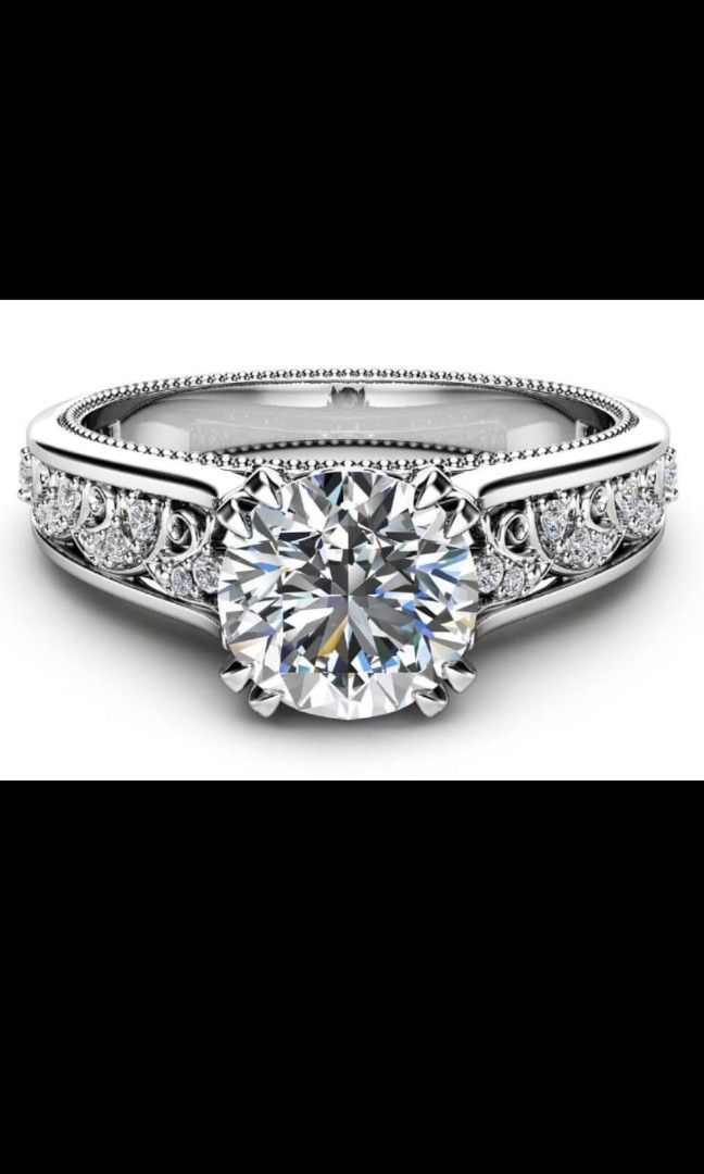 Customised diamond clearance ring