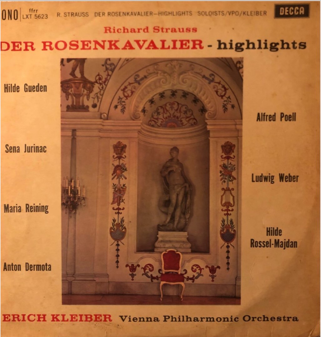 der rosenkavalier high light richard strauss erich kleiber decca