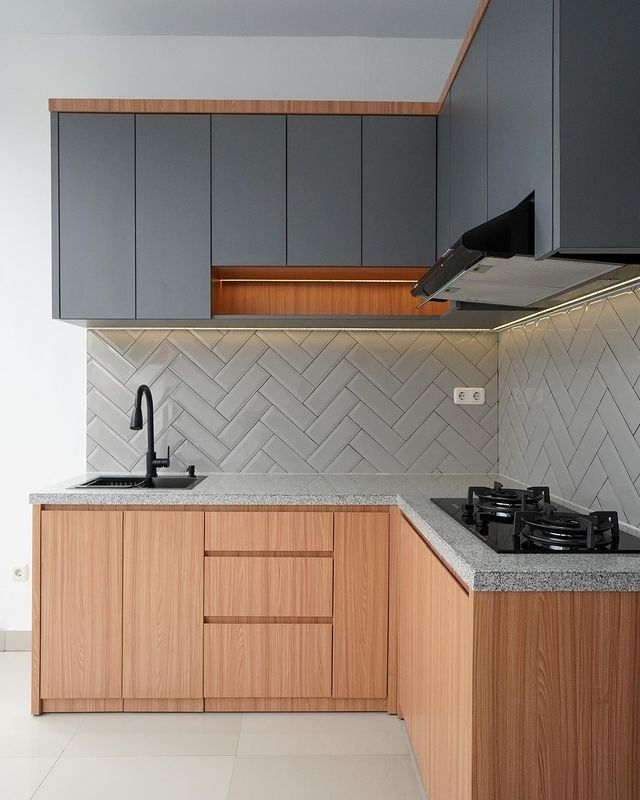 Kitchen set minimalis modern deals