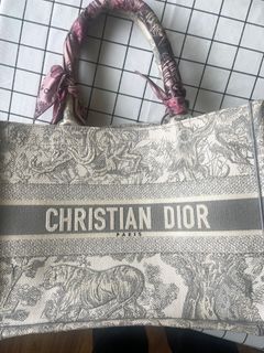 Christian Dior Natural Cannage Raffia Medium Book Tote, myGemma, CH