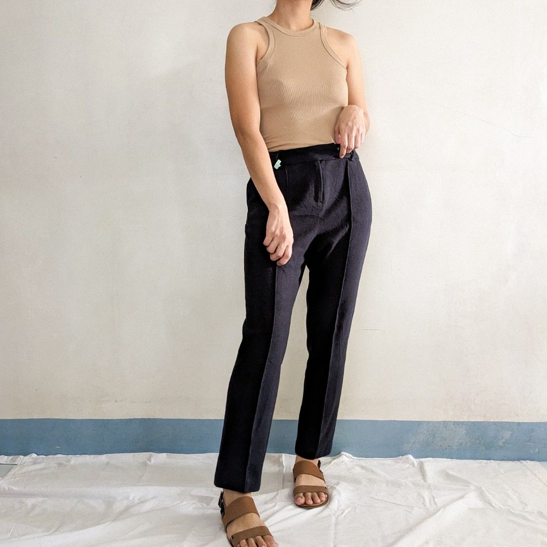 INSPI Cargo Pants Khaki for Men Women with Pocket and Drawstring Strai-anthinhphatland.vn
