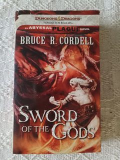Dungeons and Dragons/ Forgotten Realms / Abyssal Plague / Sword of the God / Bruce R. Cordell