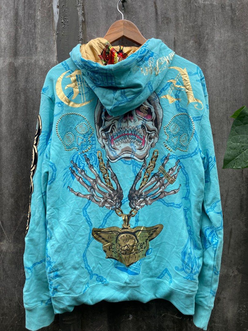 Christian Audigier Regular Size L Hoodies & Sweatshirts for Women