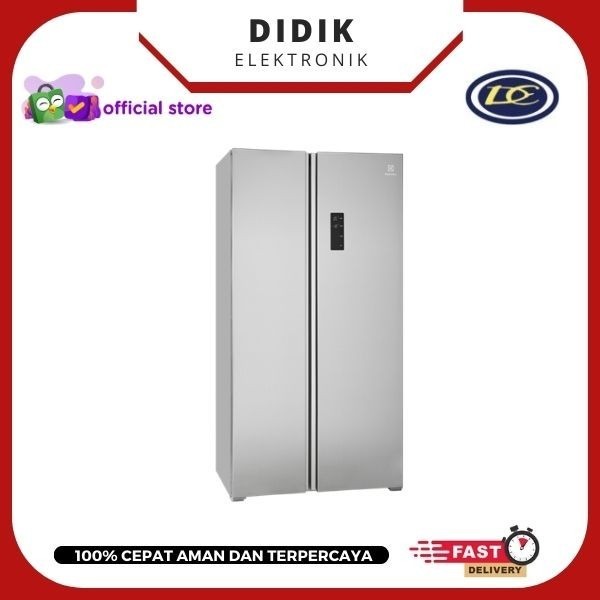 ELECTROLUX ESE5301AG/SL KULKAS SIDE BY SIDE 500 L ESE5301AG