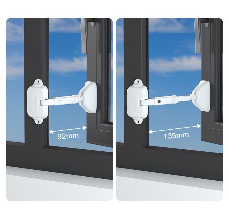 Eudemon No Drilling Window Restricter Lock For Child Proofing ...