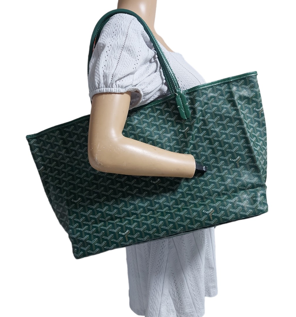 Extra Large - Green Tote Bag, Women's Fashion, Bags & Wallets, Tote ...