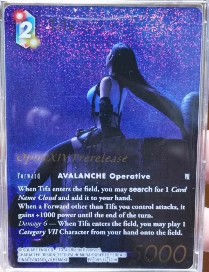 FFTCG foil 恵まれ PR】 クラウド