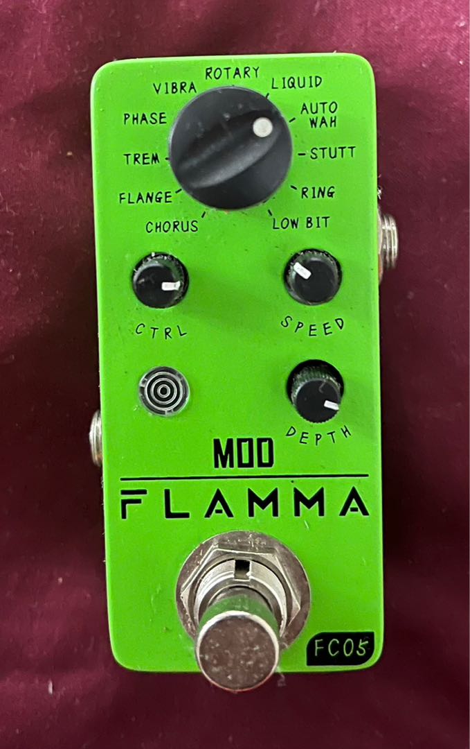 Flamma FC05 Modulation Effects Guitar Pedal, Hobbies & Toys, Music ...