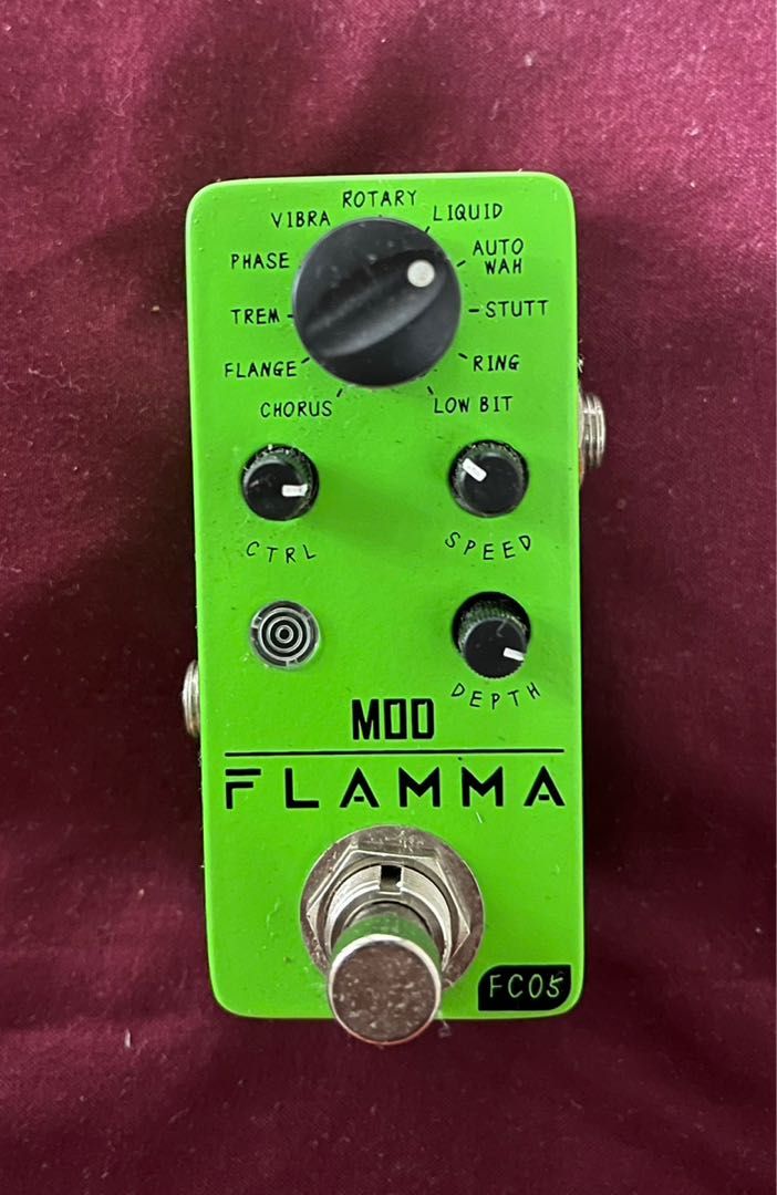 Flamma FC05 Modulation Effects Guitar Pedal, Hobbies & Toys, Music ...