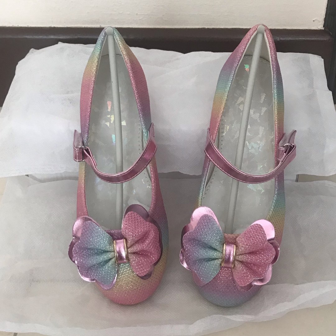 Flower Girl Shoe Party Shoe Ombr Glitter Shoe Wedding Shoe